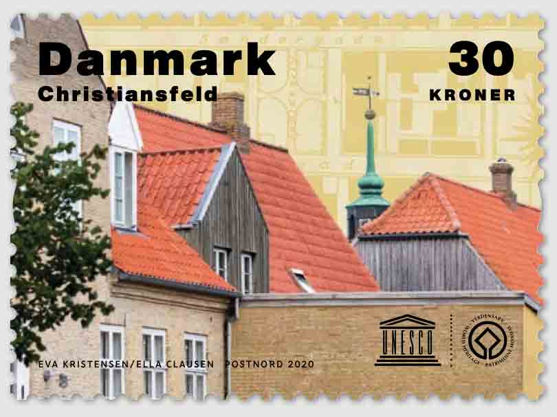Unesco frimærke