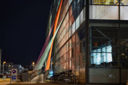Snor graffiti ved Designskolen