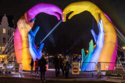 Kolding Lightfestival - Banegårdspladsen