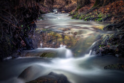Blødt vand - lang eksponering og ND filter